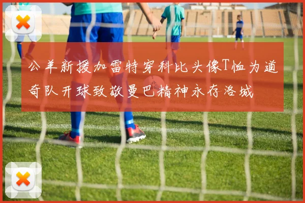 公羊新援加雷特穿科比头像T恤为道奇队开球致敬曼巴精神永存洛城